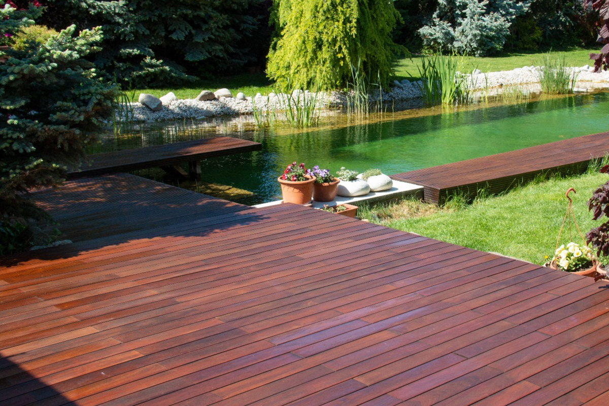 Thermally modified wood enhanced durability