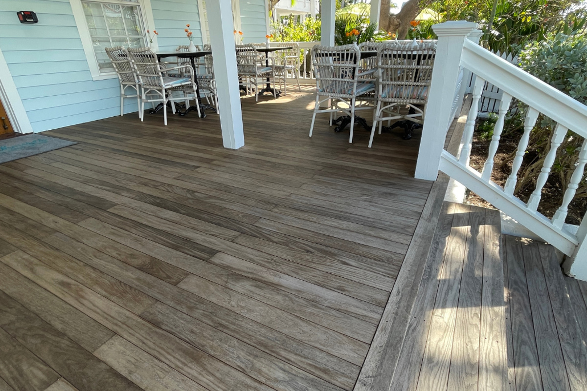 Thermowood architectural and outdoor applications